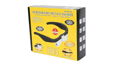 Очки-лупа с подсветкой AR-11537DC