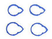 Прокладки впускного коллектора Riginal K7J K7M | Renault Logan/Sandero/Lada Largus (4 шт.) силикон