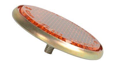 Катафот круглый оранжевый ОСВАР 15.3731-01