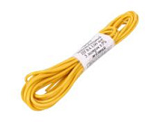 Провод автомобильный монтажный ПГВА 5м S-1.00мм желтый