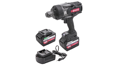 Гайковерт ударный Thorvik аккумуляторный 1 дюйм 21В 2400 Нм