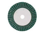 Круг скотч-брайт зеленый P180 P120 150x50x20мм комбинированный ANROKEY