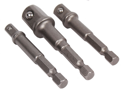 Набор адаптеров Thorvik 1/2, 3/8 и 1/4 для шуруповерта