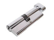 Цилиндровый механизм FUARO (200 ZM/90) 2000ZMKnob90(40+10+40) CP хром 5Key с вертушкой (40363)