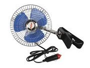 Вентилятор 16см металлический на прищепке 24V MEGAPOWER