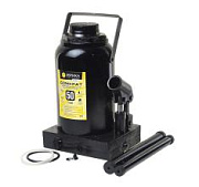 Домкрат гидравлический бутылочный 50т с клапаном высота подъема 300-500мм ЭВРИКА