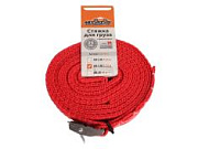 Стяжка для груза с фиксатором, лента 3.5м х 25мм (европодвес) АВТОСТОП