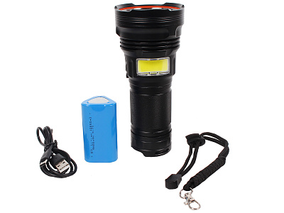 Фонарь ручной АКБ USB 6046