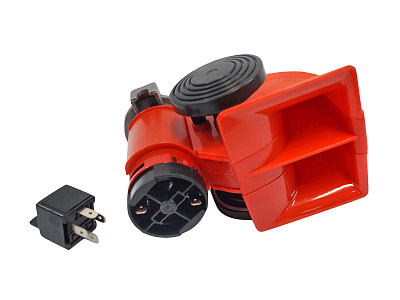 Сигнал звуковой 12V 530/680Hz 139дБ d-100мм HN-2002