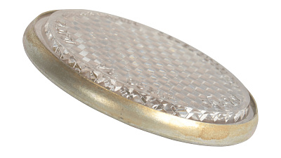 Катафот круглый белый ОСВАР