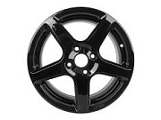 Диск колеса R15 литой M62 Black Solaris комплект ALCASTA