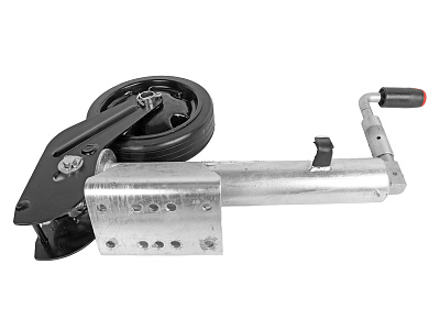 Колесо опорное 800кг d-73мм 255/65 в сборе с кронштейном 15008