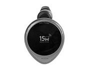 Держатель телефона поворотный, в дефлектор, с беспроводной зарядкой