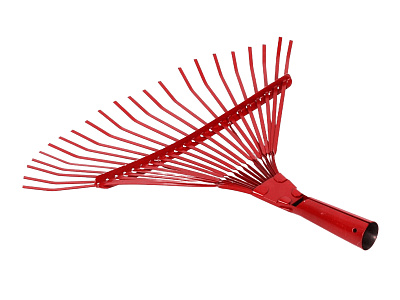 Грабли веерные пластичные разборные 22зуба