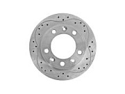 Диск тормозной ГАЗ-2217 перфорированный 1 штука ТОРНАДО-НН HG407