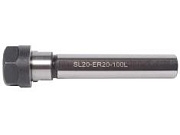 Патрон цанговый SL20-ER20A-100L с лыской ANROKEY