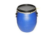 Бочка пластмассовая  48л ф190x530мм с ручками