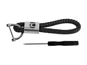 Брелок плетенный круглый HONDA