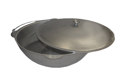 Котел походный с крышкой и ручкой 15л