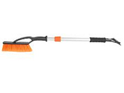 Щетка для снега АВТОСТОП телескопическая 87-120см