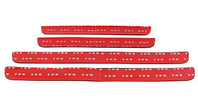 Накладки на пороги 4шт