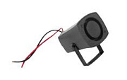 Сигнал звуковой заднего хода 12-24В черный