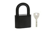Замок навесной FUARO PL-WEATHER-1550 Black 4 ключа блистер