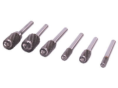 Набор борфрез ANROKEY твердосплавных 6-16мм 6 предметов AR-NB-6P-6-16