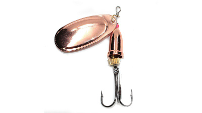 Блесна вращающаяся Namazu Lothar вес 12 г цвет 03 медь