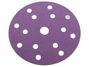 Диск шлифовальный PP627 150 мм 15 отверстий  Р240 (1 штука)