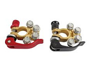 Клемма АКБ +/- быстросъемная с 4мя болтами М6 с зажимом к-т