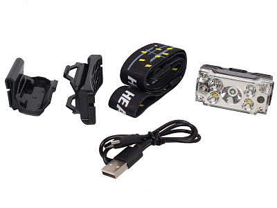 Фонарь налобный светодиодный АКБ GY-69