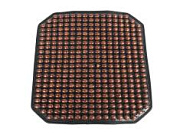 Накидка на сиденье массажнaя коричневая