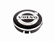 Заглушка литого диска VOLVO графит черный хром 61-54