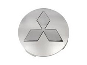 Заглушка литого диска MITSUBISHI серый хром 82-82