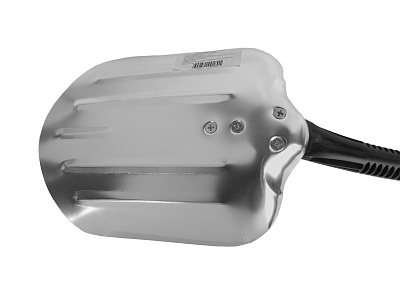 Лопата для снега автомобильная черная 69.5см