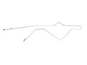 Трубка тормозная от главного цилиндра к регулятору задняя левая LADA Ларгус без АБС ДВС К4М (Рено)