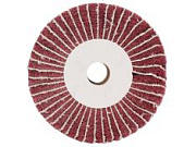 Круг скотч-брайт красный P320 P240 125x50x20мм комбинированный ANROKEY