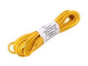 Провод автомобильный монтажный ПГВА 5м S-2.50мм желтый