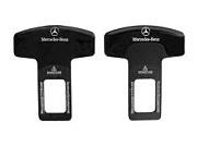 Заглушка ремня безопасности металлическая MERCEDES 2 штуки