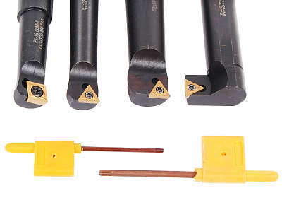 Набор резцов ANROKEY для расточной головки 18мм 4 предмета