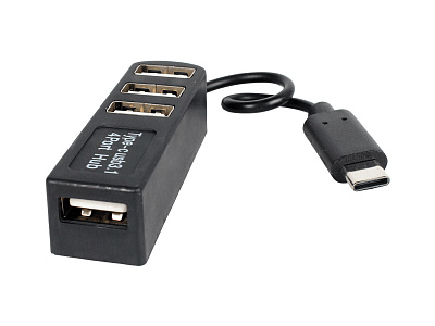 Переходник адаптер Type-C USB 3.1 4 порта
