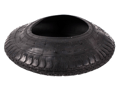 Покрышка для колеса 3.50--8 садово-строительной тачки ф380х84мм