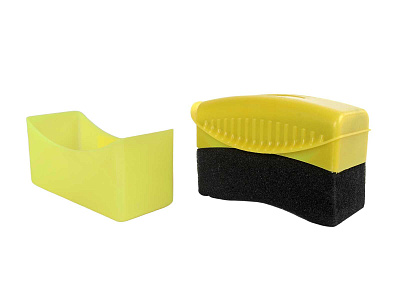 Аппликатор для чернения резины в кейсе 10х4х6см