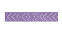 Полоски шлифовальные на пленочной основе Sandwox 328 Purple Zirconia Multi holes 70х400мм Р320 1шт 328.70.40.320.LC