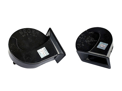 Сигнал звуковой SEGER 12V 410/510Hz  2шт комплект WD-60E