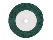 Круг скотч-брайт зеленый P180 200x25x20мм ANROKEY