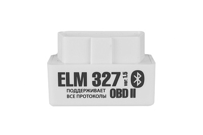 Адаптер диагностический ELM327 Bluetooth белый